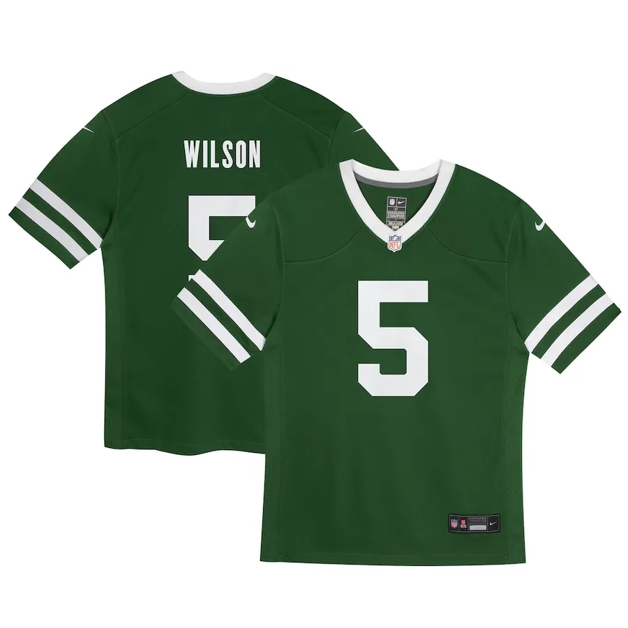 Garrett Wilson New York Jets Nike Preschool Game Jersey - Legacy Green