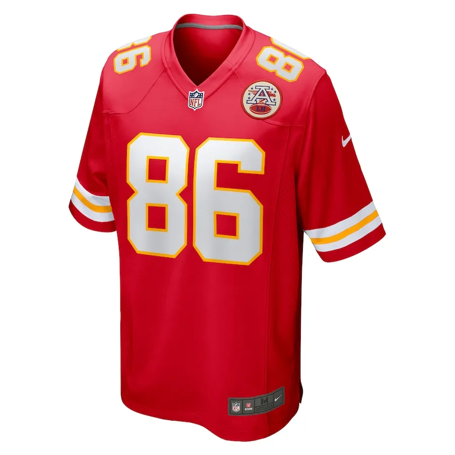 Gerrit Prince Kansas City Chiefs Nike Team Game Jersey -  Red