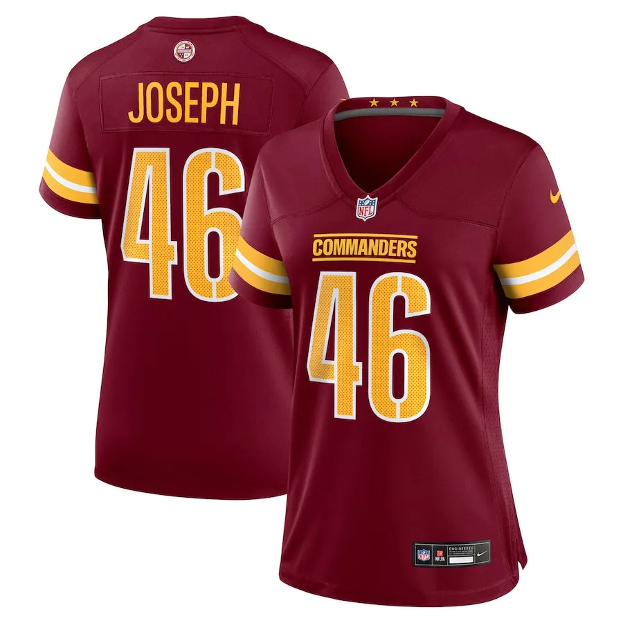 Greg Joseph Washington Commanders Nike Women's Team Game Jersey -  Burgundy