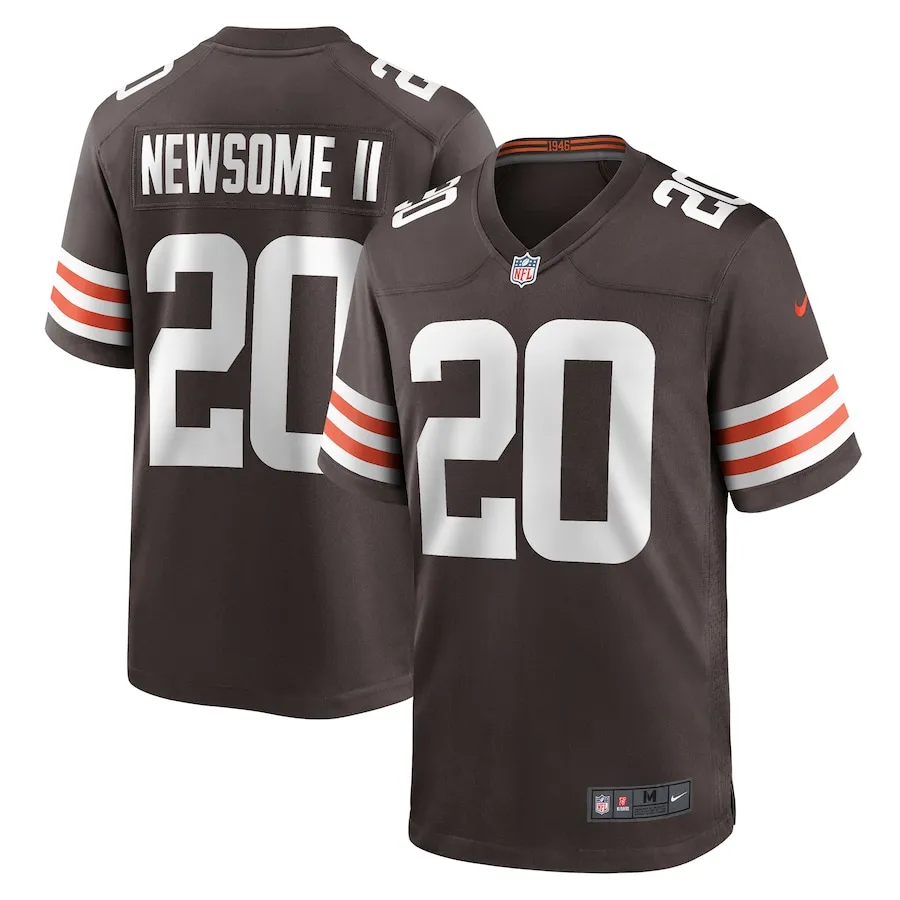 Greg Newsome II Cleveland Browns Nike Game Jersey - Brown