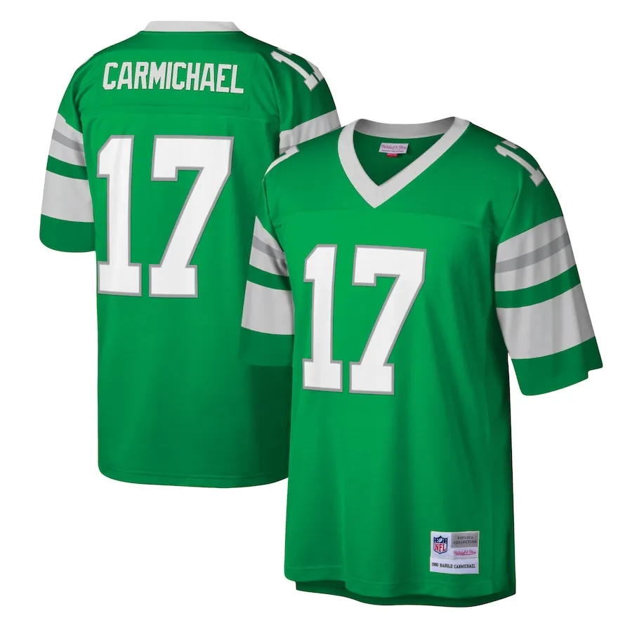Harold Carmichael Philadelphia Eagles Mitchell &amp Ness Legacy Replica Jersey - Kelly Green