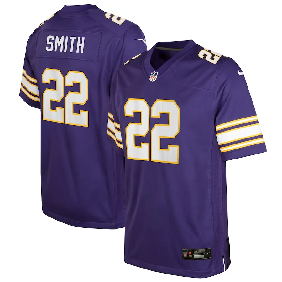 Harrison Smith Minnesota Vikings Nike Youth Alternate Game Jersey - Purple