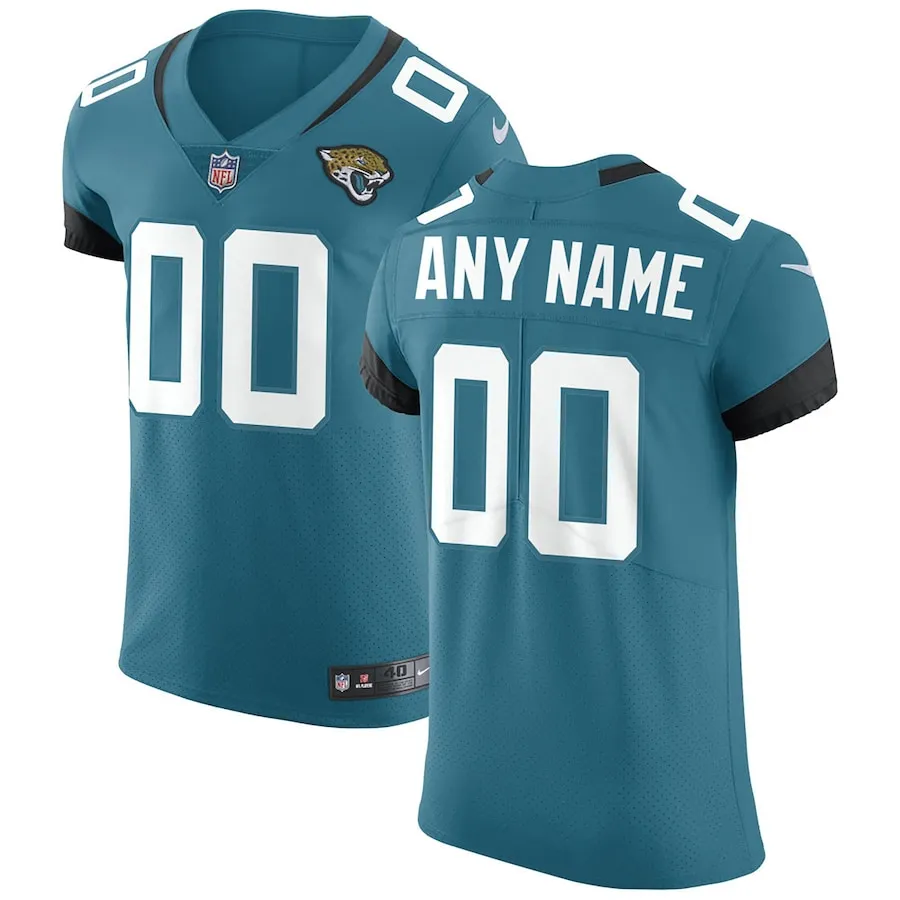 Jacksonville Jaguars Nike Vapor Untouchable Elite Custom Jersey - Teal 3817