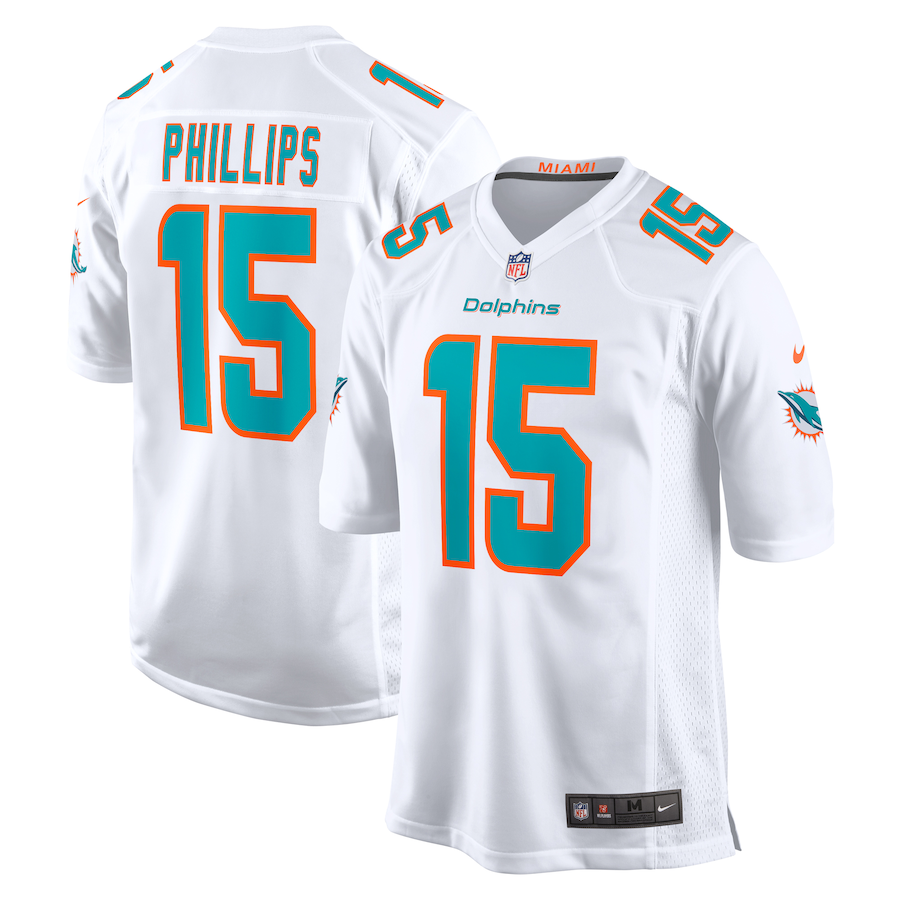 Jaelan Phillips Miami Dolphins Nike  Game Jersey -  White