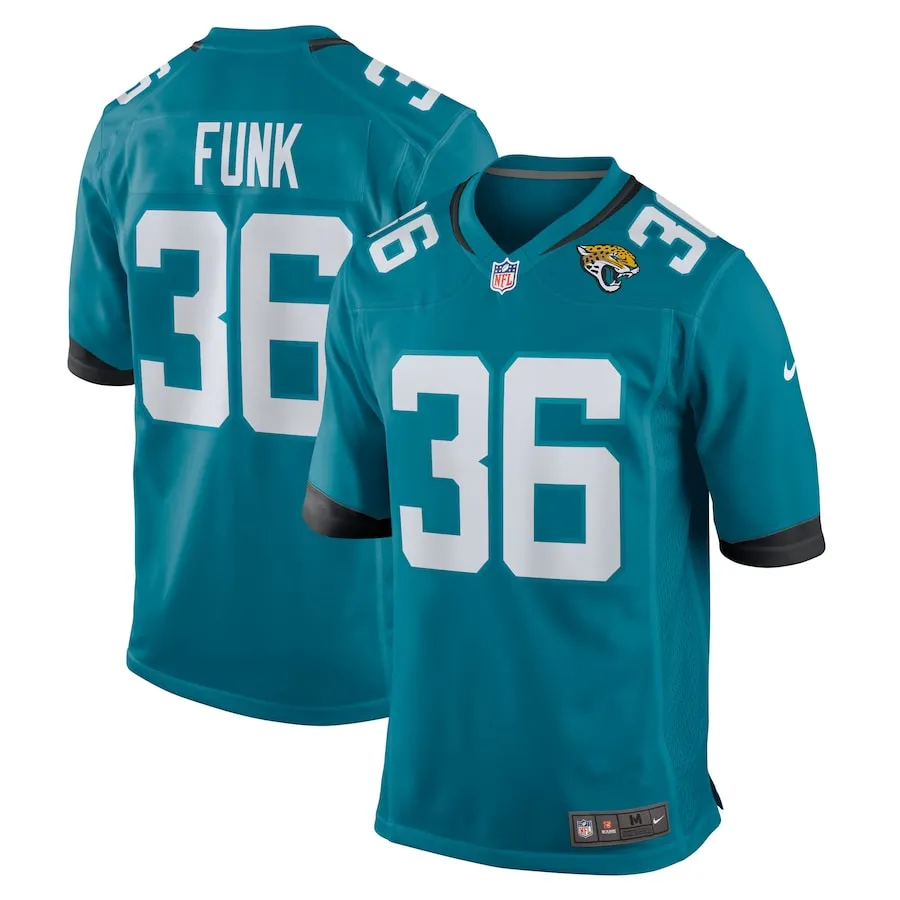 Jake Funk Jacksonville Jaguars Nike Team Game Jersey -  Teal