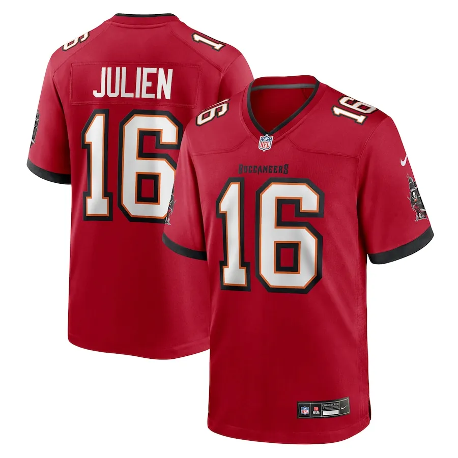 Jake Julien Tampa Bay Buccaneers Nike Team Game Jersey -  Red
