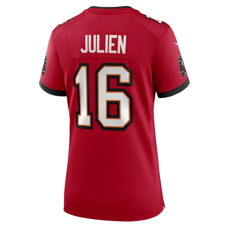 Jake Julien Tampa Bay Buccaneers Nike Women's Team Game Jersey - Red - Image 3