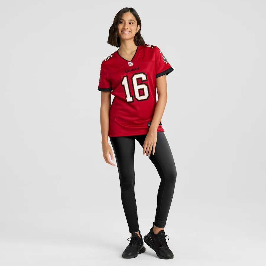 Jake Julien Tampa Bay Buccaneers Nike Women's Team Game Jersey - Red - Image 4