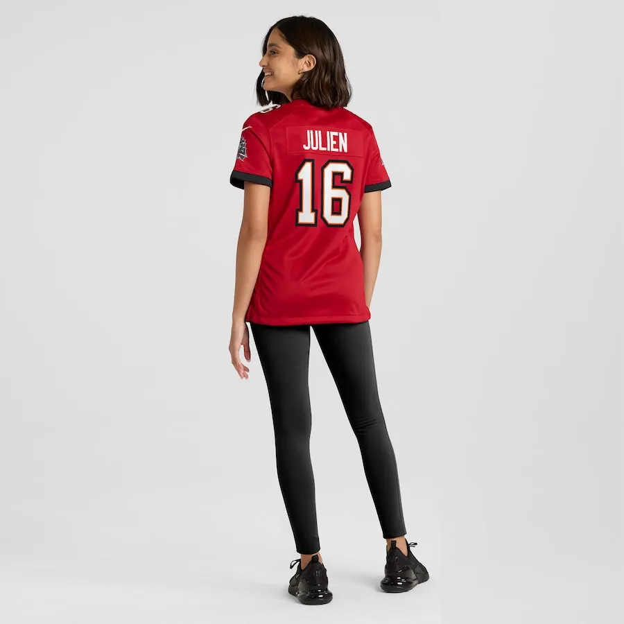 Jake Julien Tampa Bay Buccaneers Nike Women's Team Game Jersey - Red - Image 5