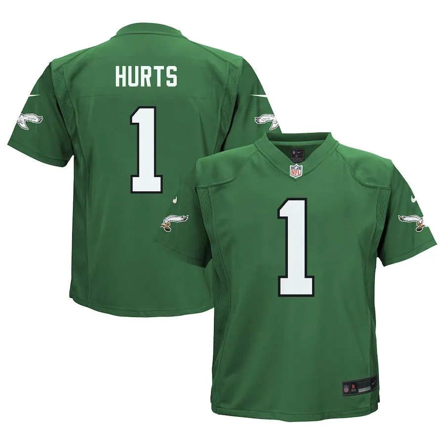 Jalen Hurts Philadelphia Eagles Nike Infant Alternate Game Jersey - Kelly Green