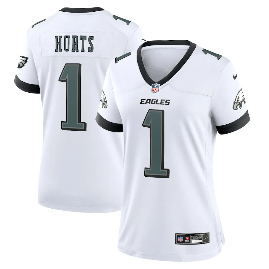 Jalen Hurts Philadelphia Eagles Nike Women's Game Jersey - White