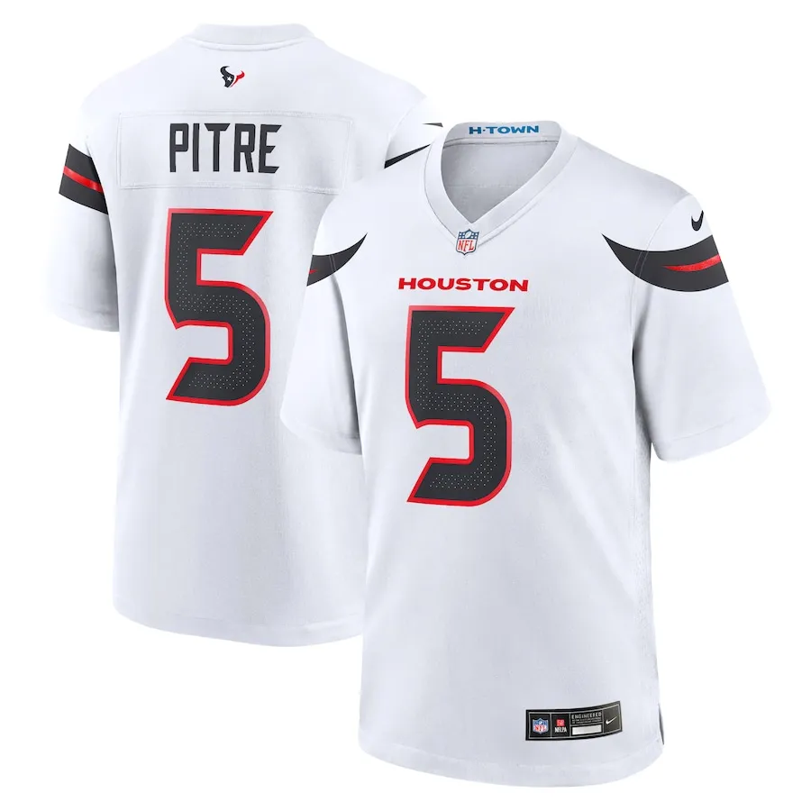 Jalen Pitre Houston Texans Nike Game Jersey - White