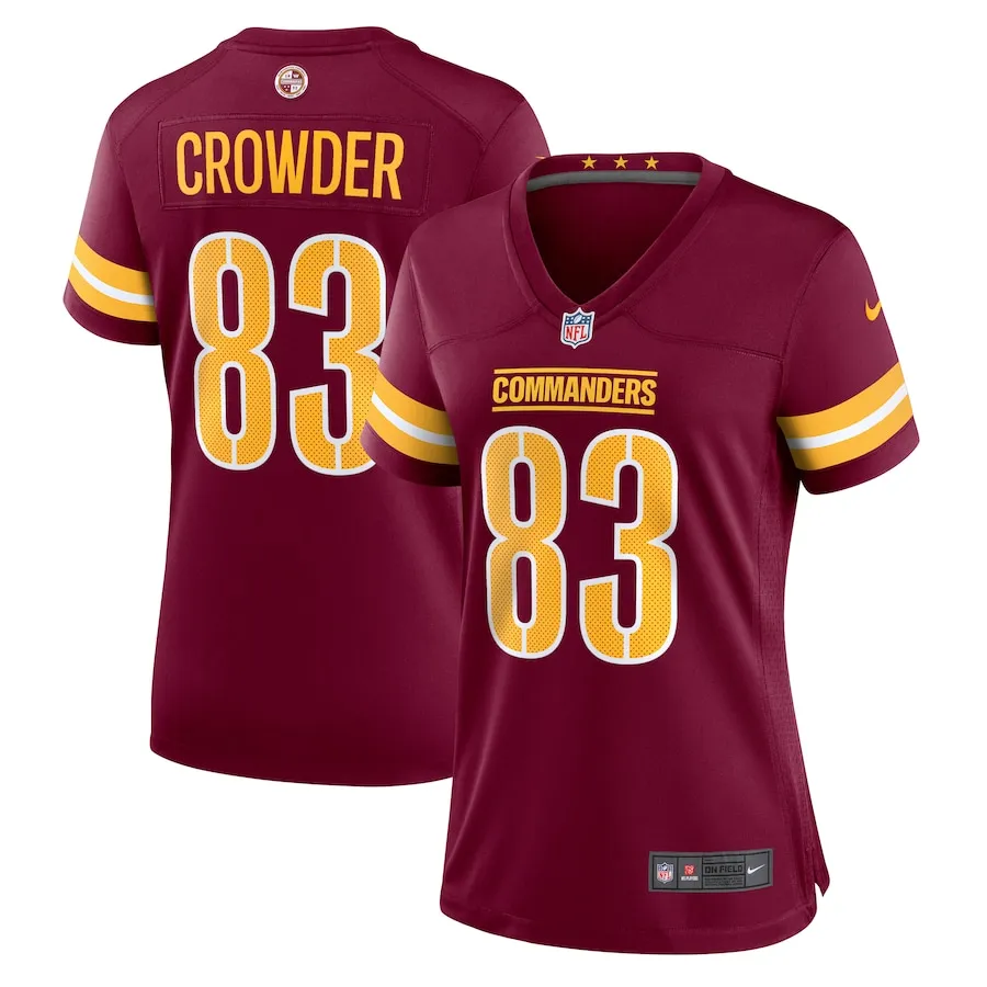 Jamison Crowder Washington Commanders Nike Women's  Game Jersey -  Burgundy 4010