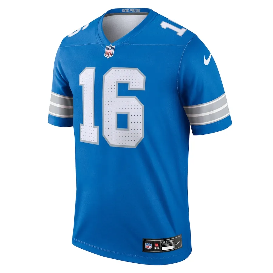 Jared Goff Detroit Lions Nike Team Legend Jersey - Blue