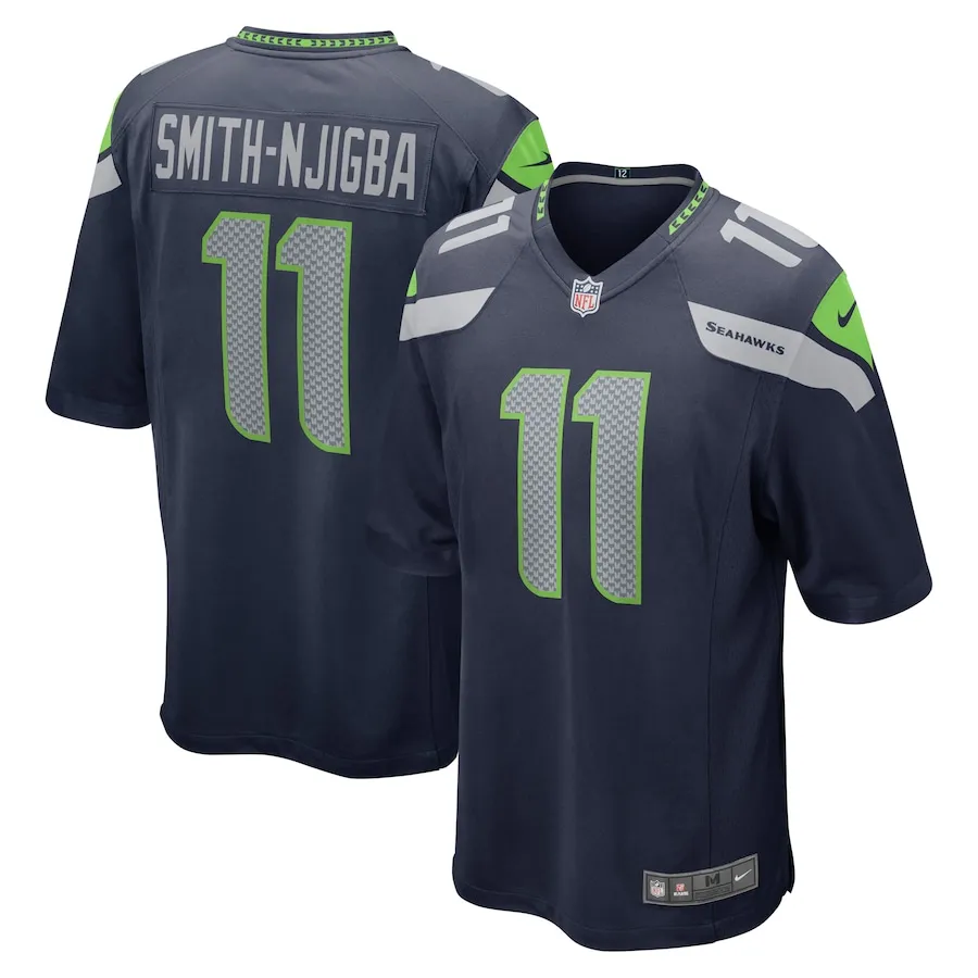 Jaxon Smith-Njigba Seattle Seahawks Nike  Game Jersey - College Navy