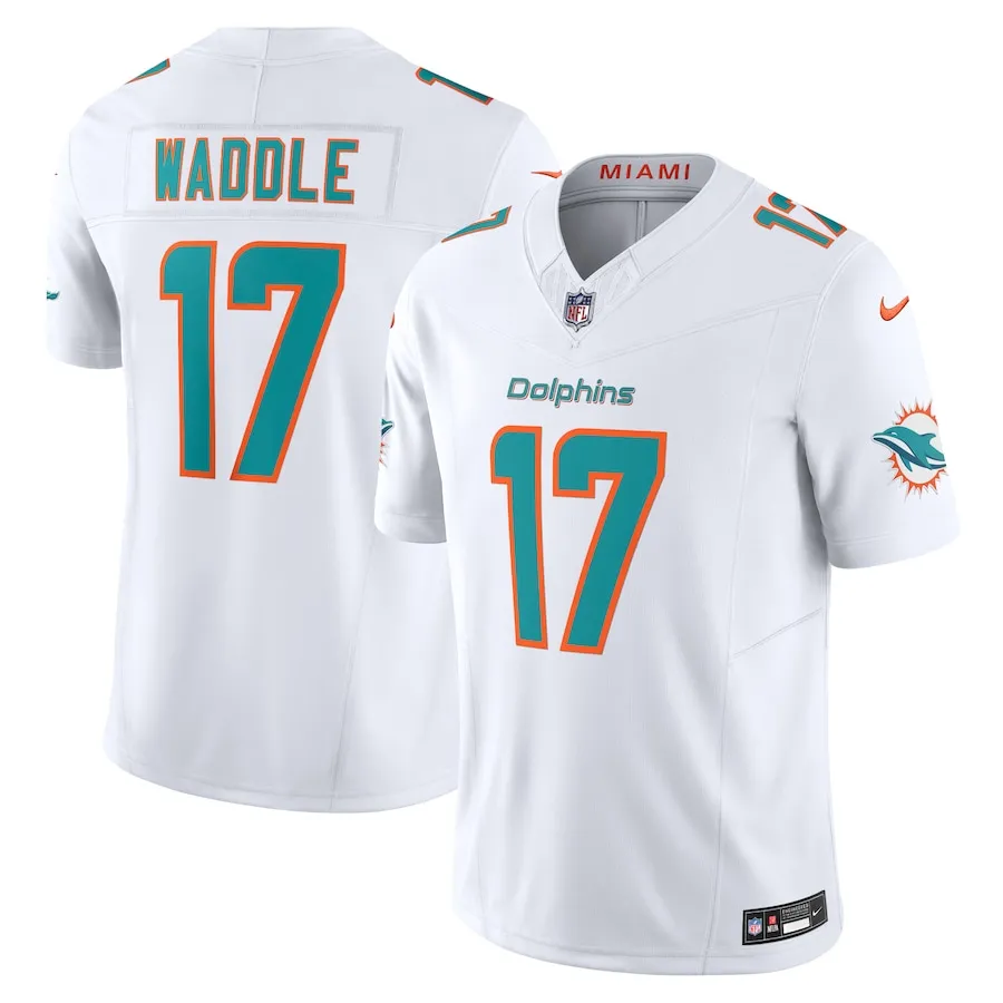 Jaylen Waddle Miami Dolphins Nike Vapor F.U.S.E. Limited Jersey - White 9612