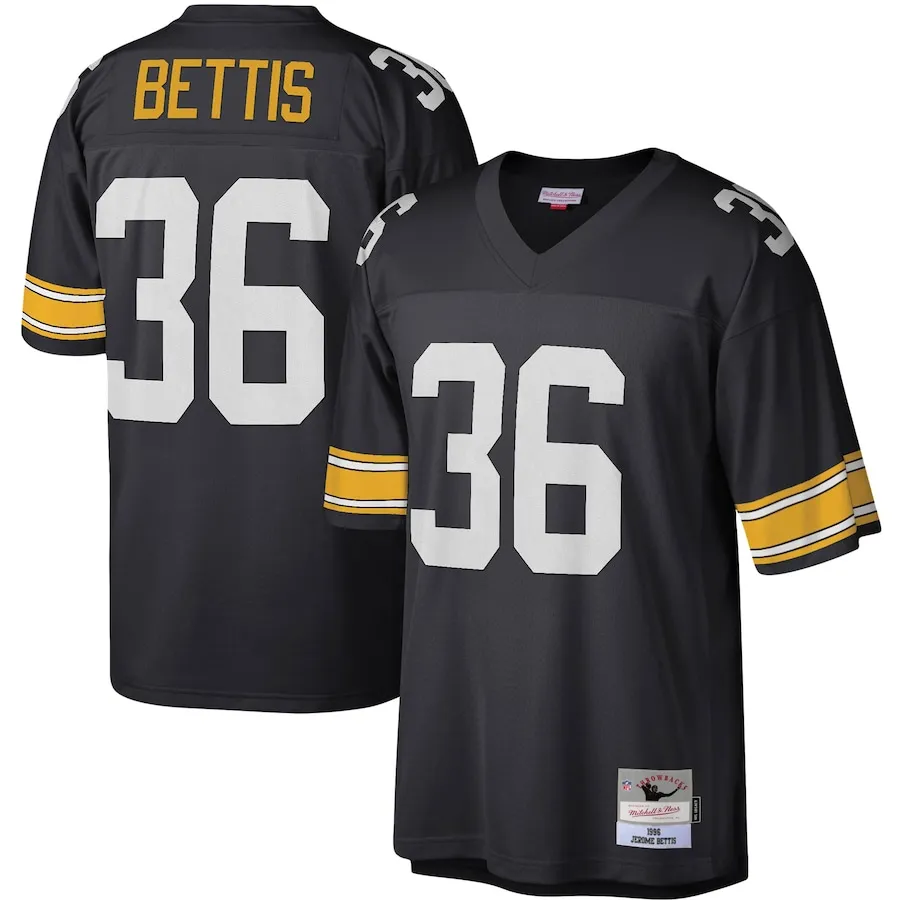 Jerome Bettis Pittsburgh Steelers Mitchell &amp Ness Legacy Replica Jersey - Black