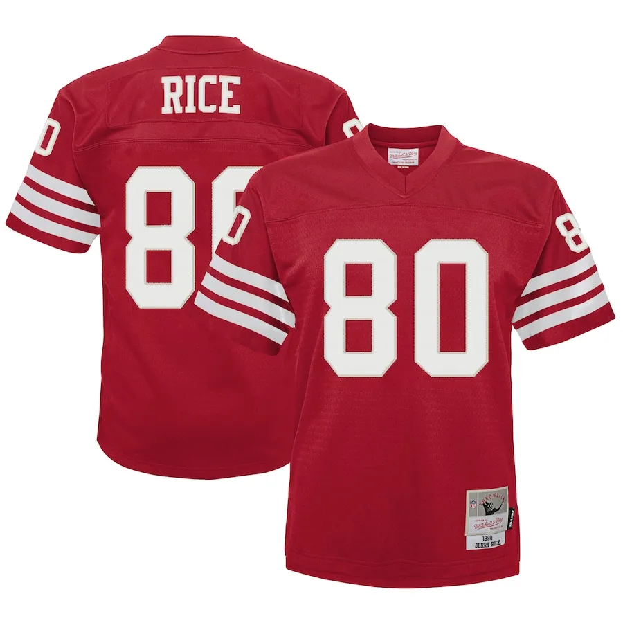 Jerry Rice San Francisco 49ers Mitchell &amp Ness Infant 1990 Retired Legacy Jersey - Scarlet