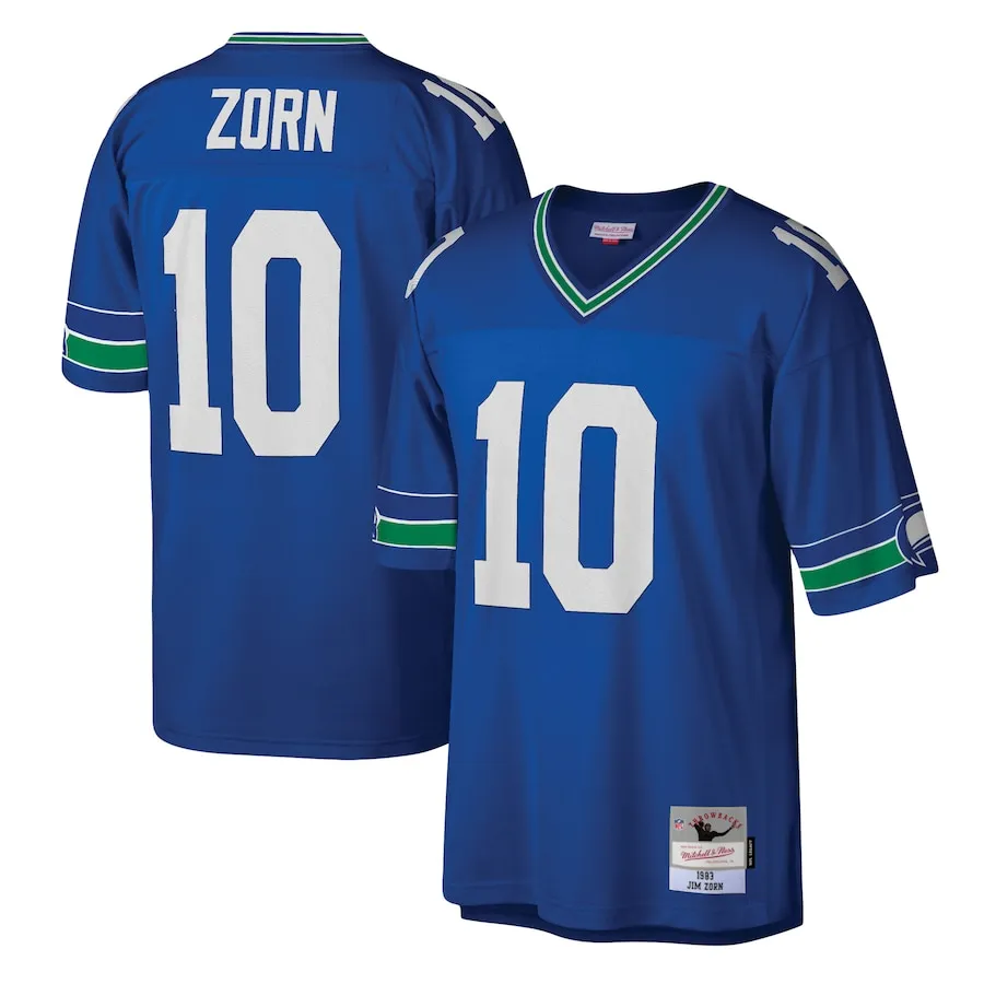Jim Zorn Seattle Seahawks Mitchell &amp Ness Legacy Replica Jersey - Royal
