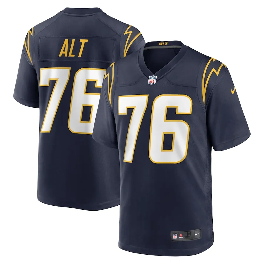 Joe Alt Los Angeles Chargers Nike  Player Game Jersey - Navy