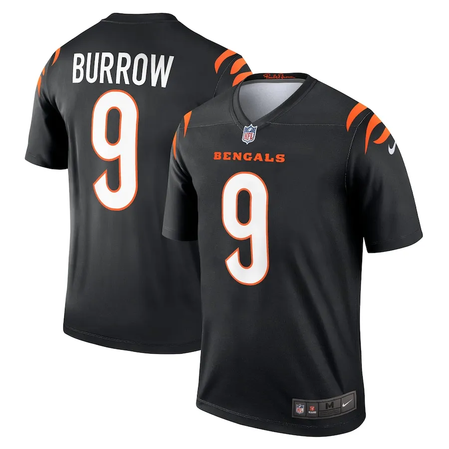 Joe Burrow Cincinnati Bengals Nike Team Legend Jersey - Black