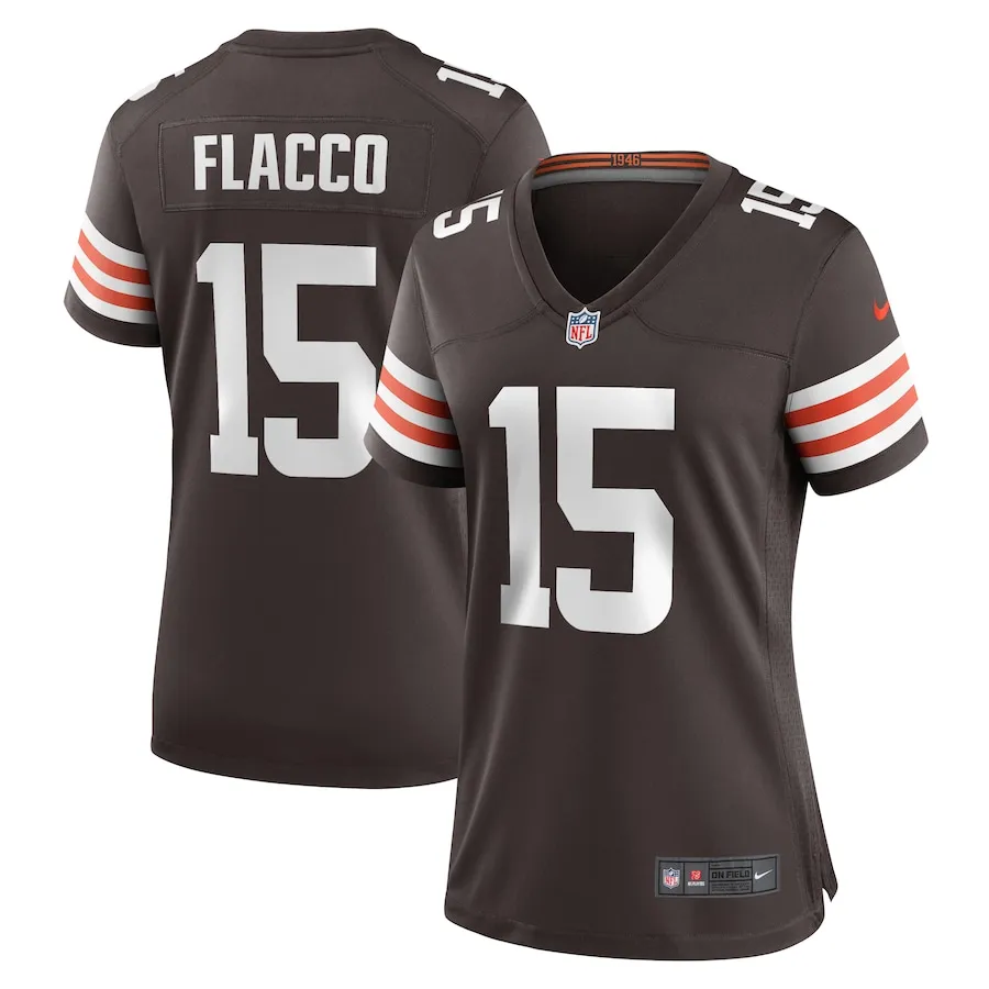 Joe Flacco Cleveland Browns Nike Women's Game Player Jersey - Brown
