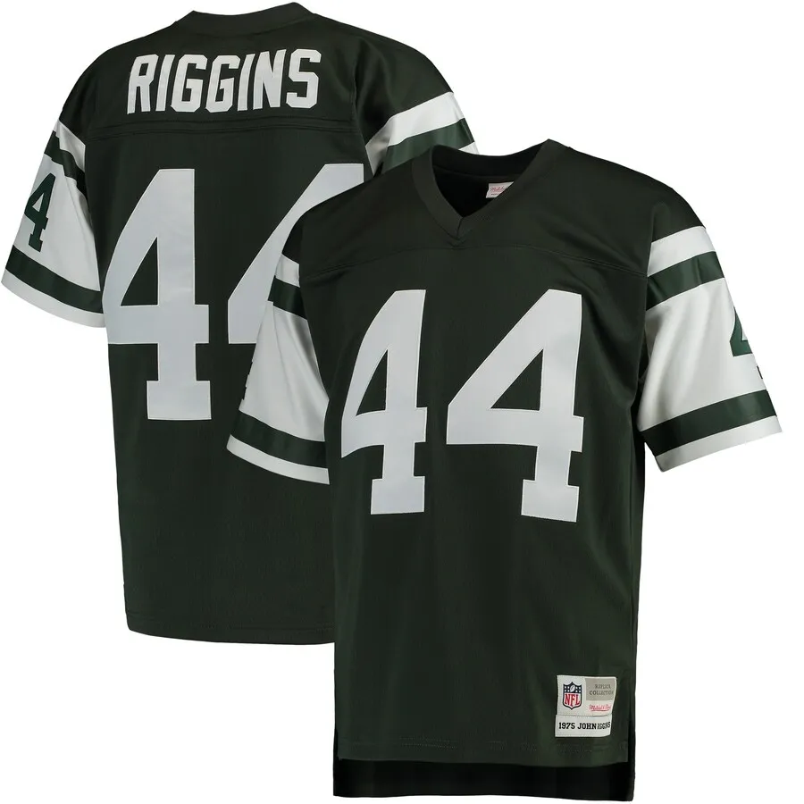 John Riggins New York Jets Mitchell &amp Ness Retired Player Legacy Replica Jersey - Green