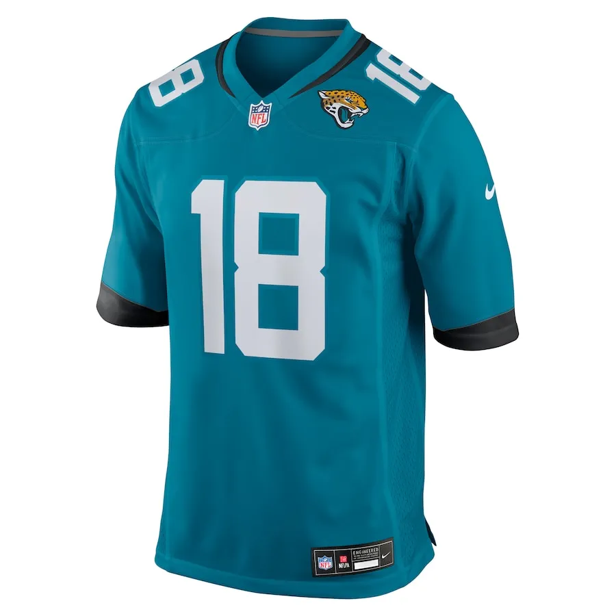 John Wolford Jacksonville Jaguars Nike Team Game Jersey -  Teal