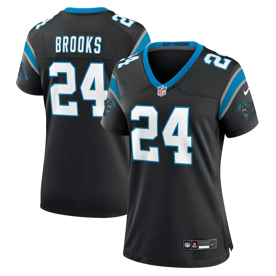 Jonathon Brooks Carolina Panthers Nike Women's  Game Jersey -  Black