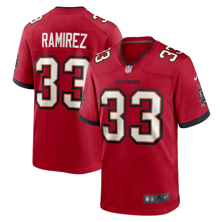Jose Ramirez Tampa Bay Buccaneers Nike  Game Jersey -  Red