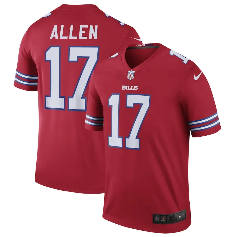 Josh Allen Buffalo Bills Nike Alternate Legend Jersey - Red