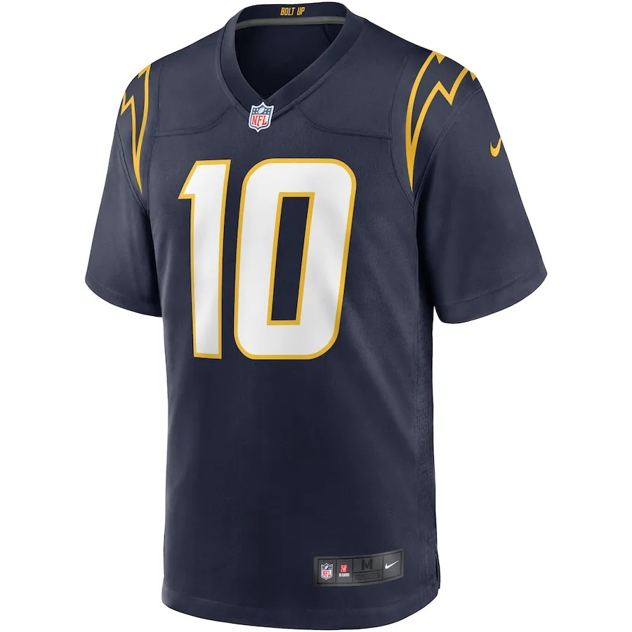Justin Herbert Los Angeles Chargers Nike Alternate Game Jersey - Navy 2829
