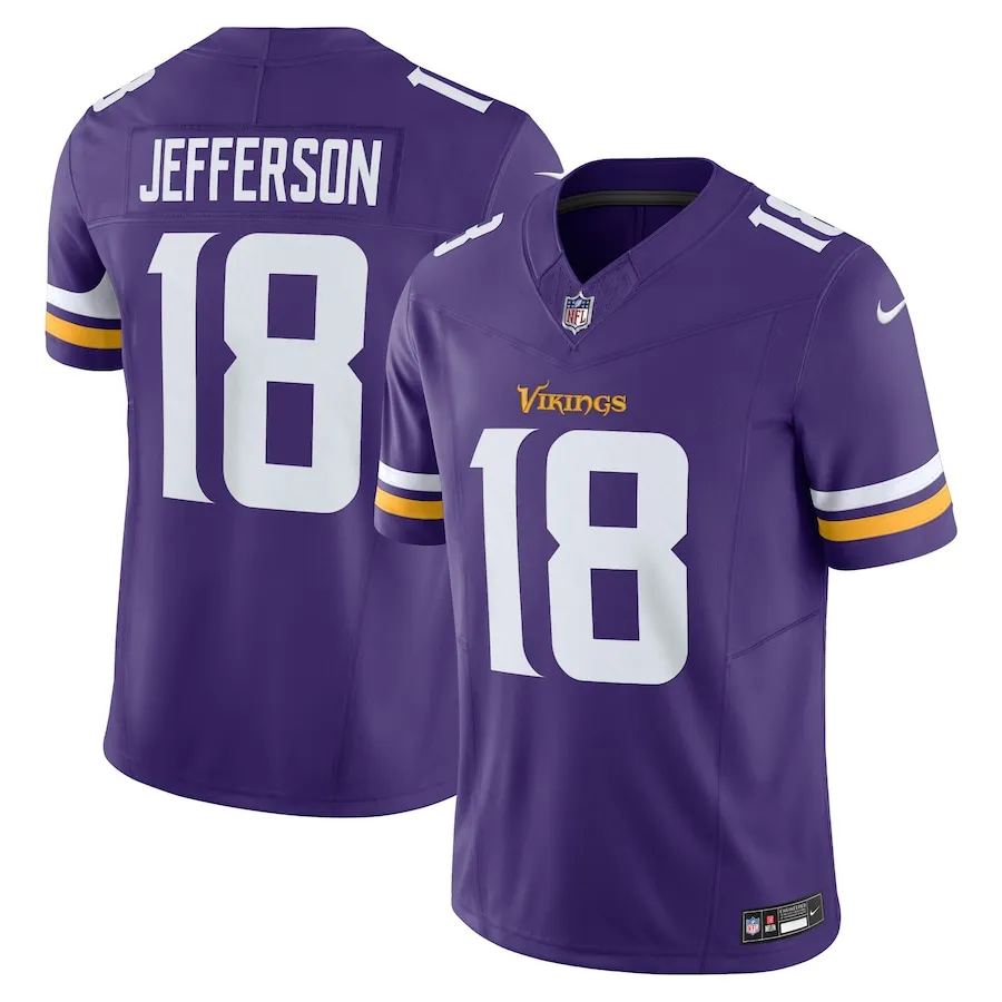 Justin Jefferson Minnesota Vikings Nike Vapor F.U.S.E. Limited Jersey - Purple 6491
