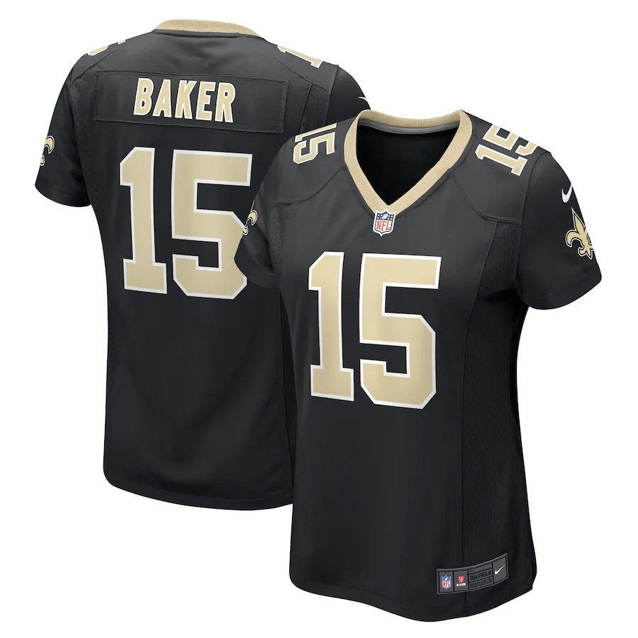 Kawaan Baker New Orleans Saints Nike Women's Game Player Jersey - Black