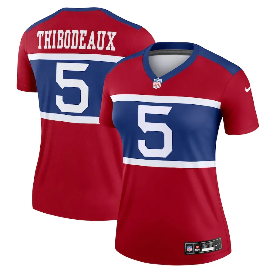 Kayvon Thibodeaux New York Giants Nike Women's Alternate Legend Player Performance Top -  Red