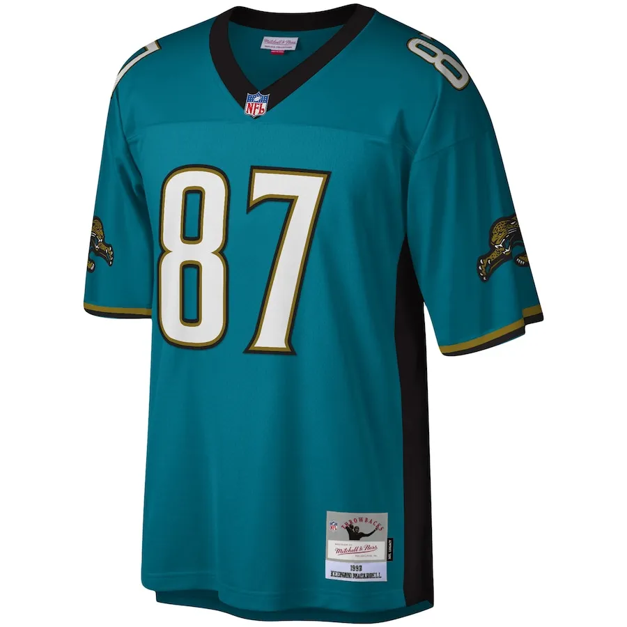 Keenan McCardell Jacksonville Jaguars Mitchell &amp Ness Legacy Replica Jersey - Teal