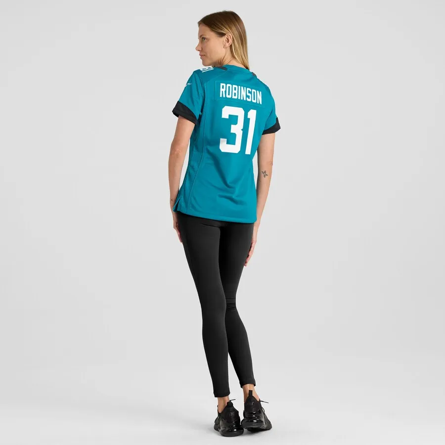 Keilan Robinson Jacksonville Jaguars Nike Women's  Game Jersey -  Teal