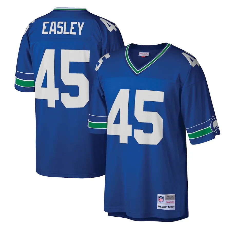 Kenny Easley Seattle Seahawks Mitchell &amp Ness Legacy Replica Jersey - Royal
