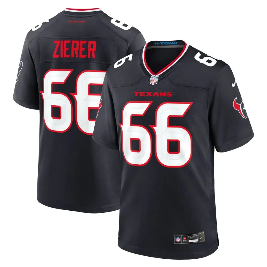 Kilian Zierer Houston Texans Nike Team Game Jersey -  Navy
