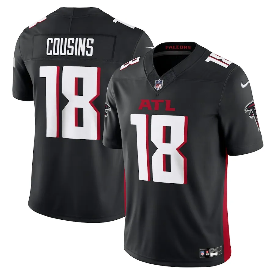 Kirk Cousins Atlanta Falcons Nike Vapor F.U.S.E. Limited Jersey - Black 9470