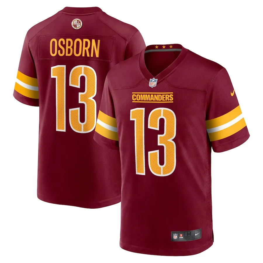 K.J. Osborn Washington Commanders Nike Team Game Jersey -  Burgundy