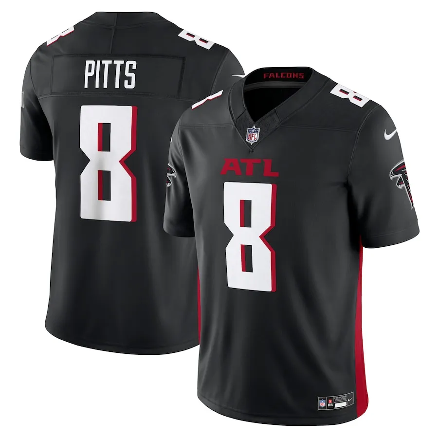 Kyle Pitts Atlanta Falcons Nike Vapor F.U.S.E. Limited Jersey - Black 3409