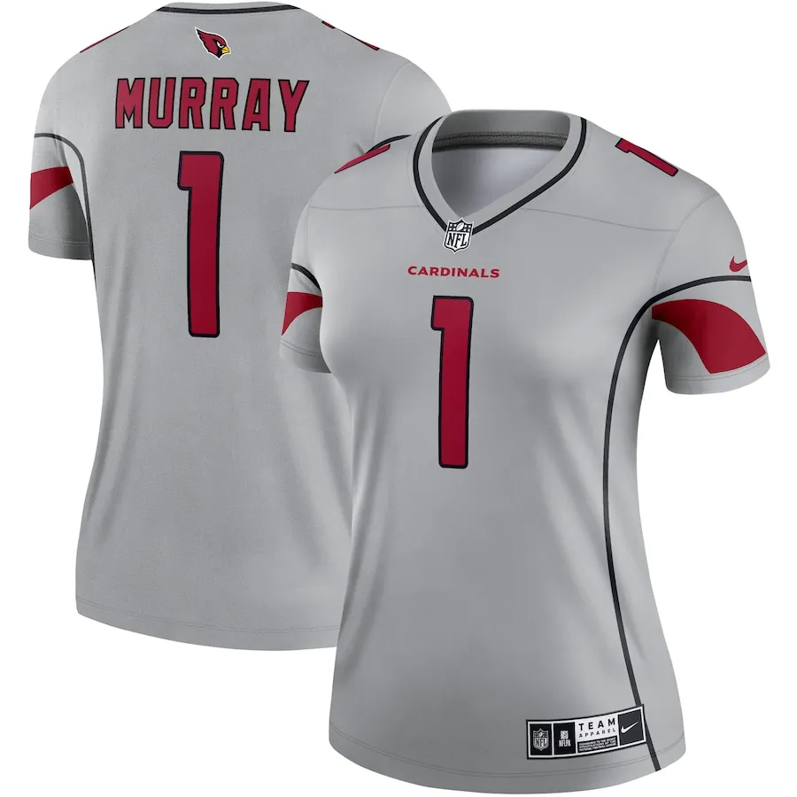 Kyler Murray Arizona Cardinals Nike Women's Inverted Legend Player Performance Top - Gray