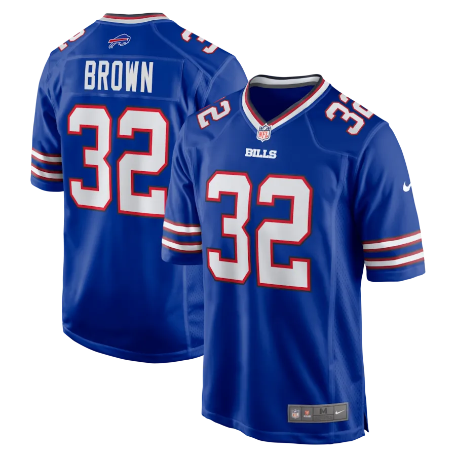 Kyron Brown Buffalo Bills Nike  Game Jersey - Royal