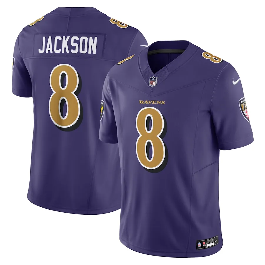 Lamar Jackson Baltimore Ravens Nike Vapor F.U.S.E. Limited Jersey - Purple 4340