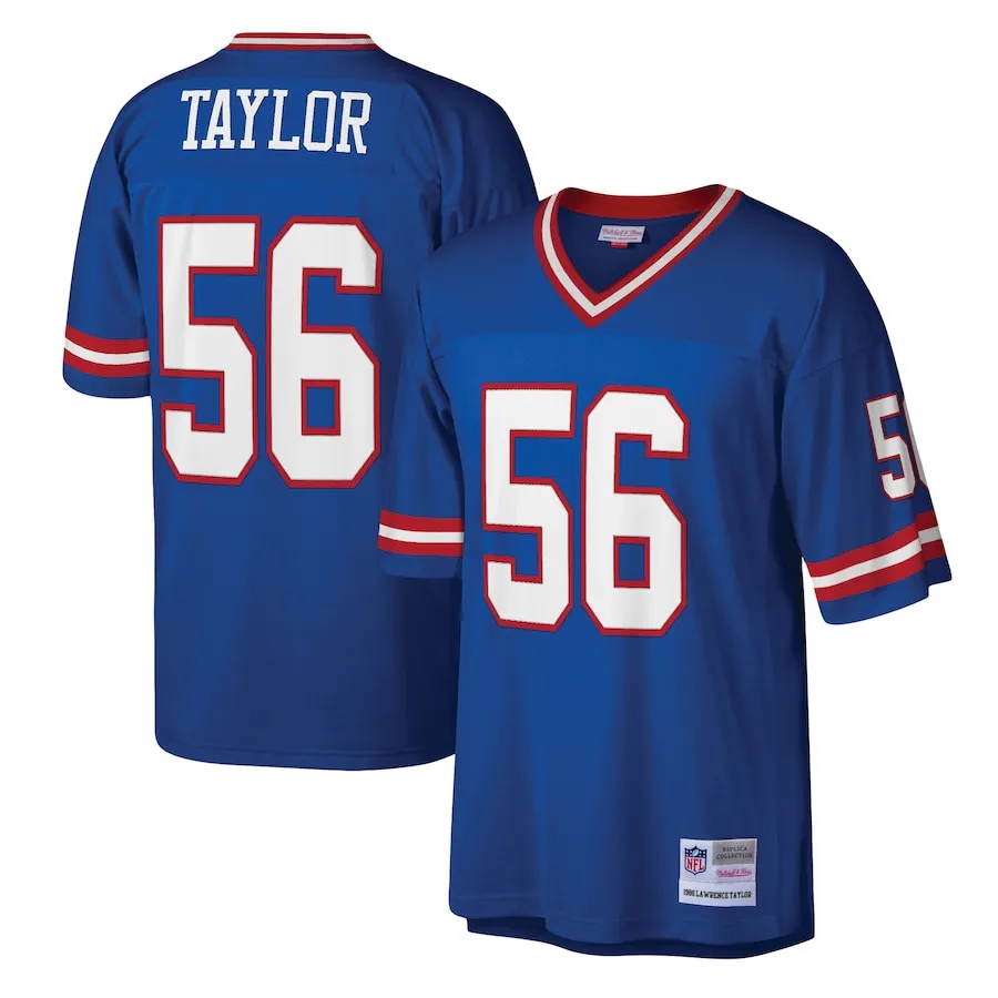 Lawrence Taylor New York Giants Mitchell &amp Ness Legacy Replica Jersey - Royal