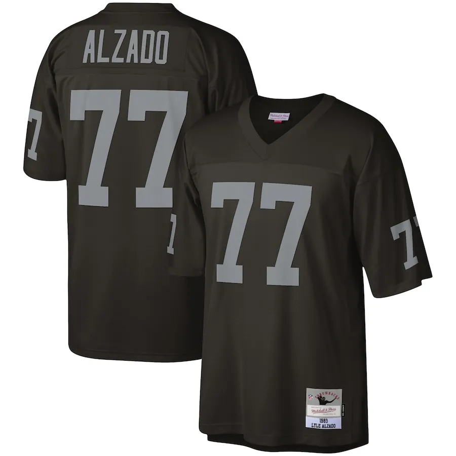 Lyle Alzado Las Vegas Raiders Mitchell &amp Ness Legacy Replica Jersey - Black