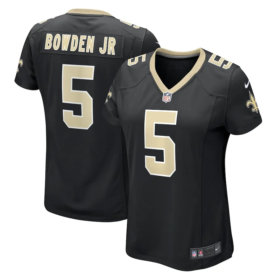 Lynn Bowden Jr. New Orleans Saints Nike Women's Team Game Jersey -  Black 4840