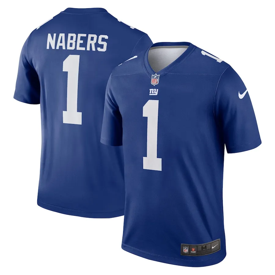 Malik Nabers New York Giants Nike Team Legend Jersey - Royal