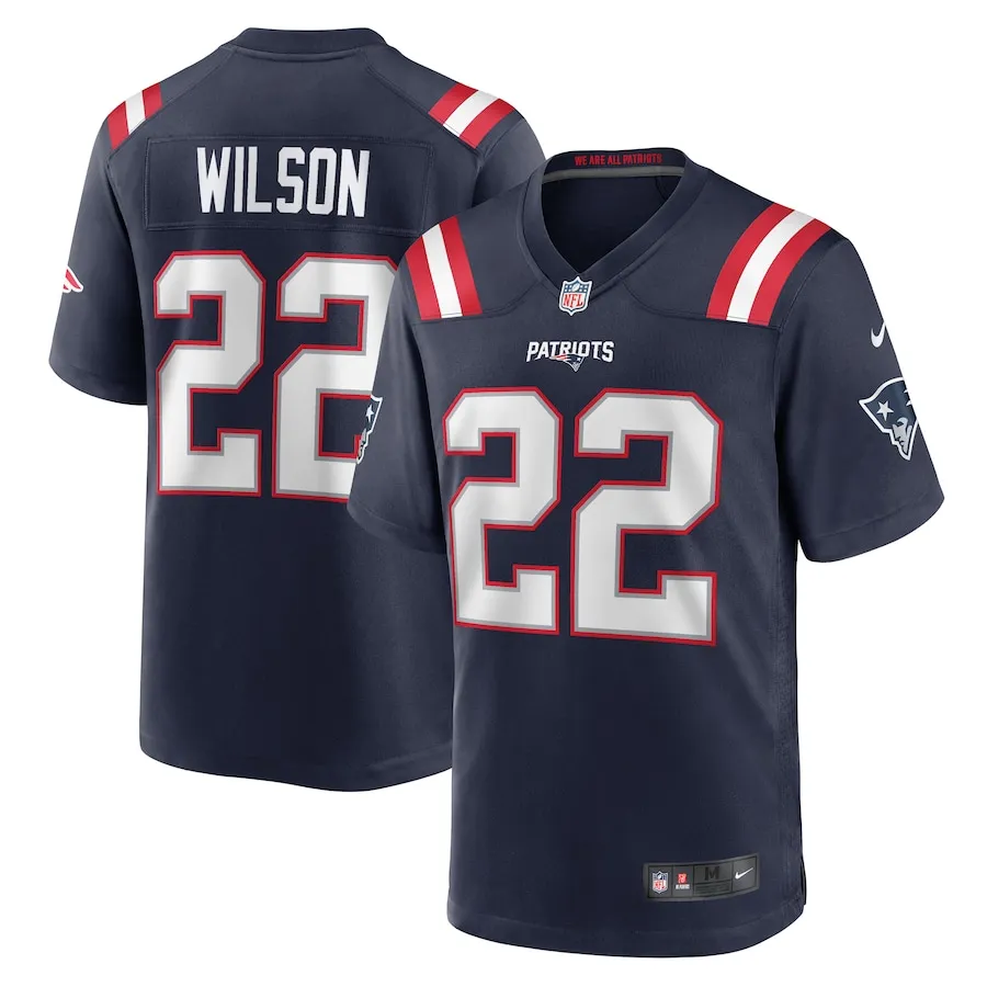 Marco Wilson New England Patriots Nike  Game Jersey -  Navy